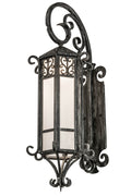 Caprice 1-Light 37.00" Antique Iron Gate Wall Sconce front view