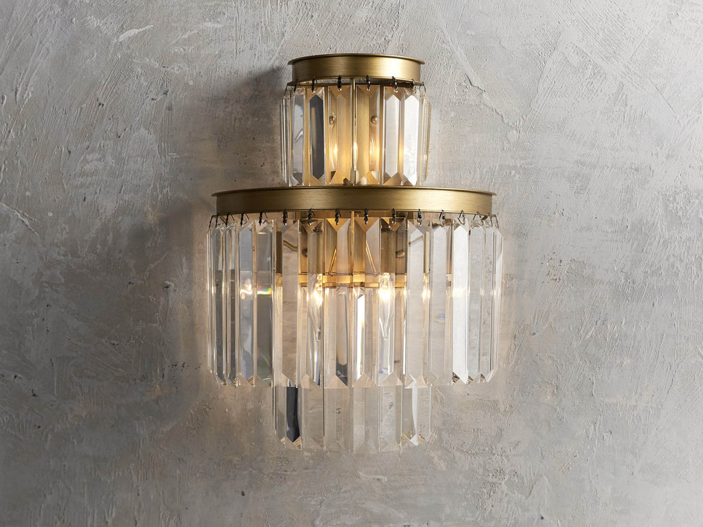 Leyland Wall Light, Hardwired Wall Sconce, Dimensions 13.75"