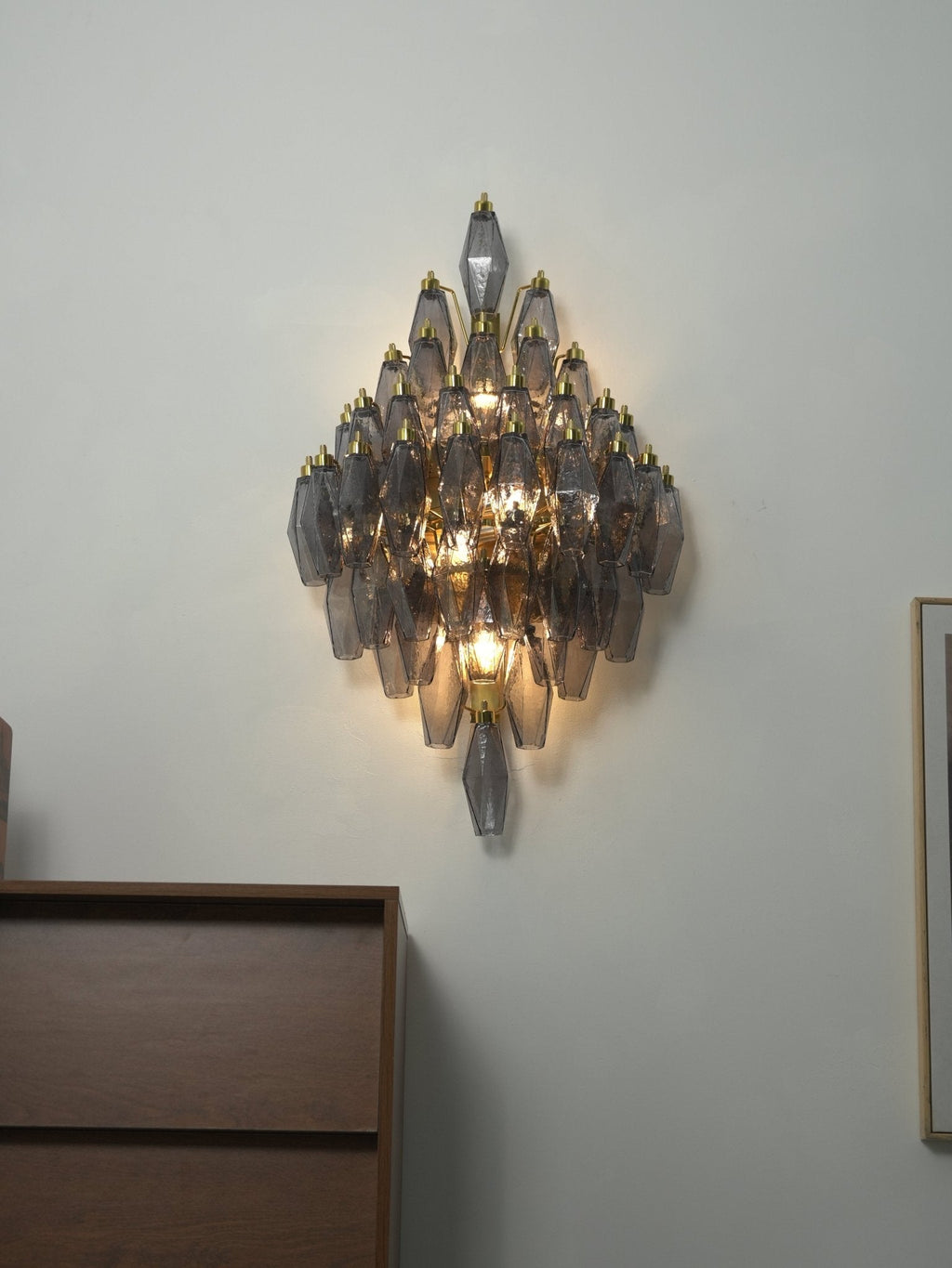 Sorrento Wall Light, Hardwired Wall Sconce, detail 9
