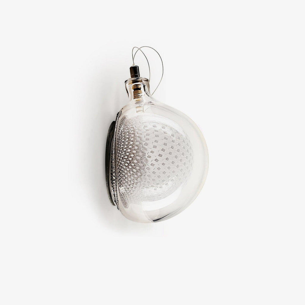 Mesh Glass Wall Light, Bedroom Wall Sconce, detail 5