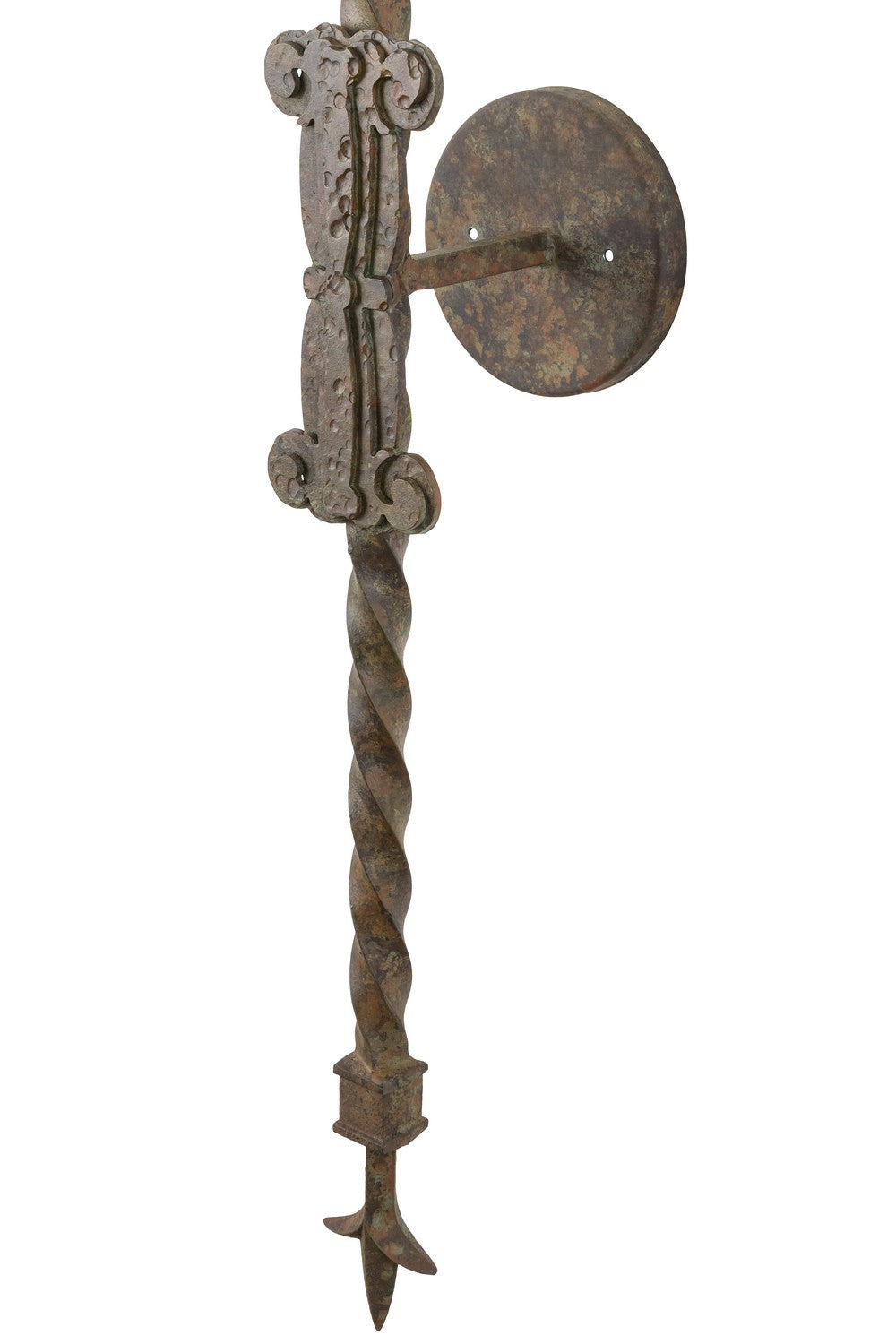 Palmira 3-Light 71.50" Organic Rust Wall Sconce detail view 5
