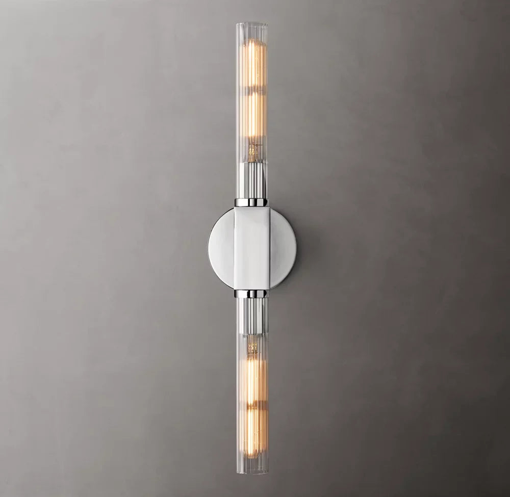 Cannele Linear Wall Light, Bathroom Wall Sconce, detail 26