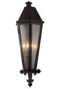 Millesime 3-Light 39.50" Blackwash Wall Sconce front view