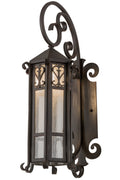 Caprice 1-Light 27.00" Weathered Red Wall Sconce front view