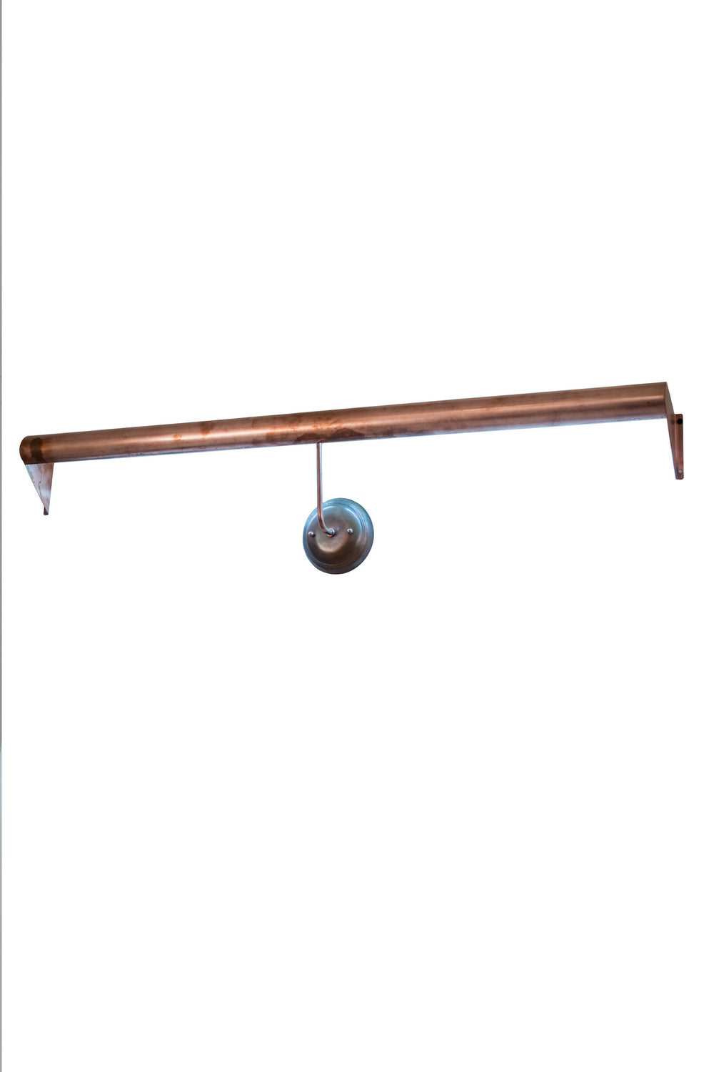 Barwick 8-Light 10.50" Raw Copper LED Wall Sconce front view