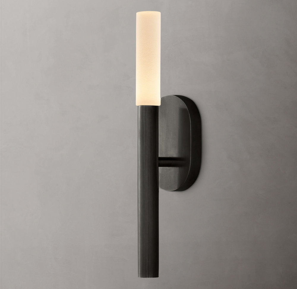 Rousseau Wall Light - 3"W x 5"H, Bathroom Wall Sconce, detail 8