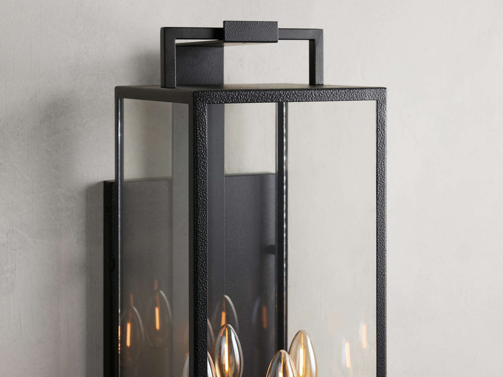 Hendricks Exterior Sconce, Outdoor Wall Light, detail 9