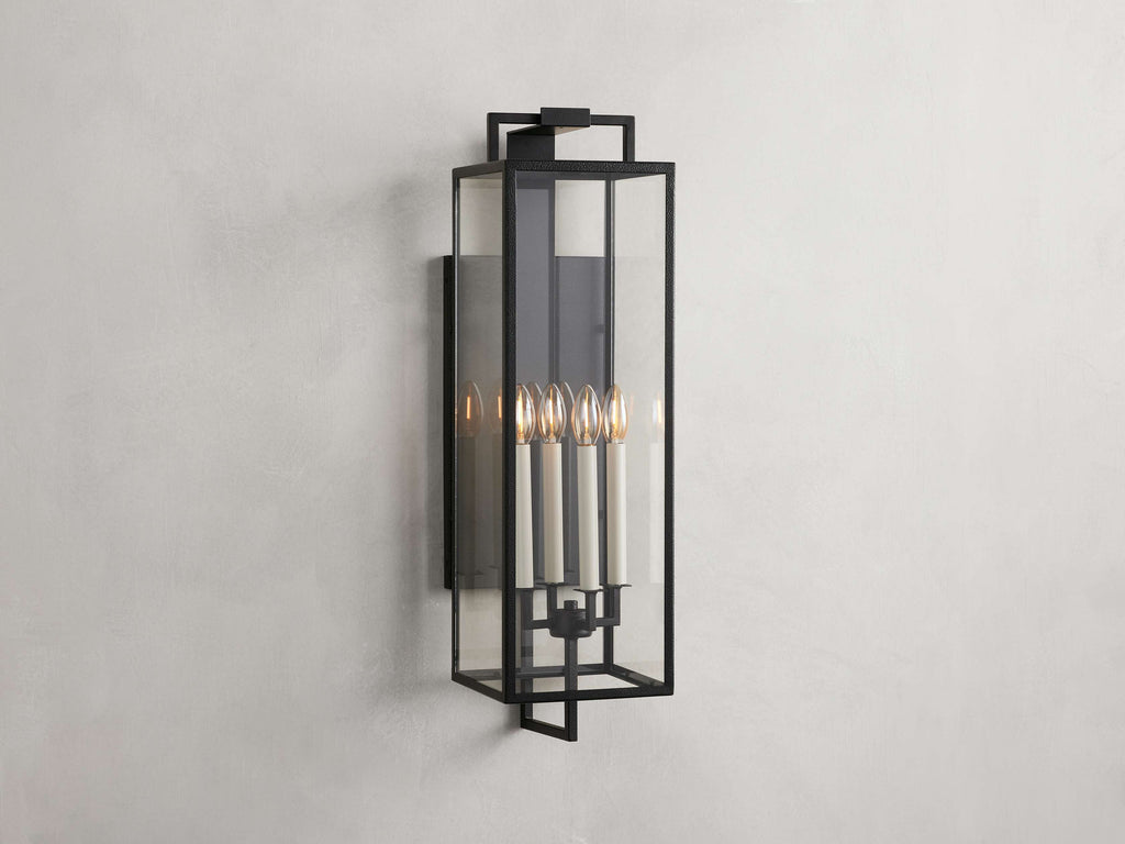 Hendricks Exterior Sconce, Outdoor Wall Light, detail 3