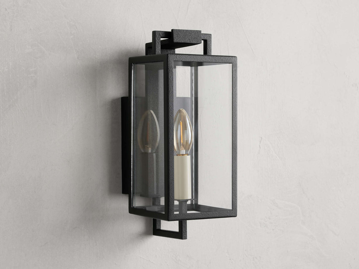 Hendricks Exterior Sconce, Outdoor Wall Light, detail 4