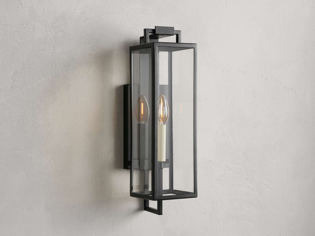 Hendricks Exterior Sconce, Outdoor Wall Light, detail 2