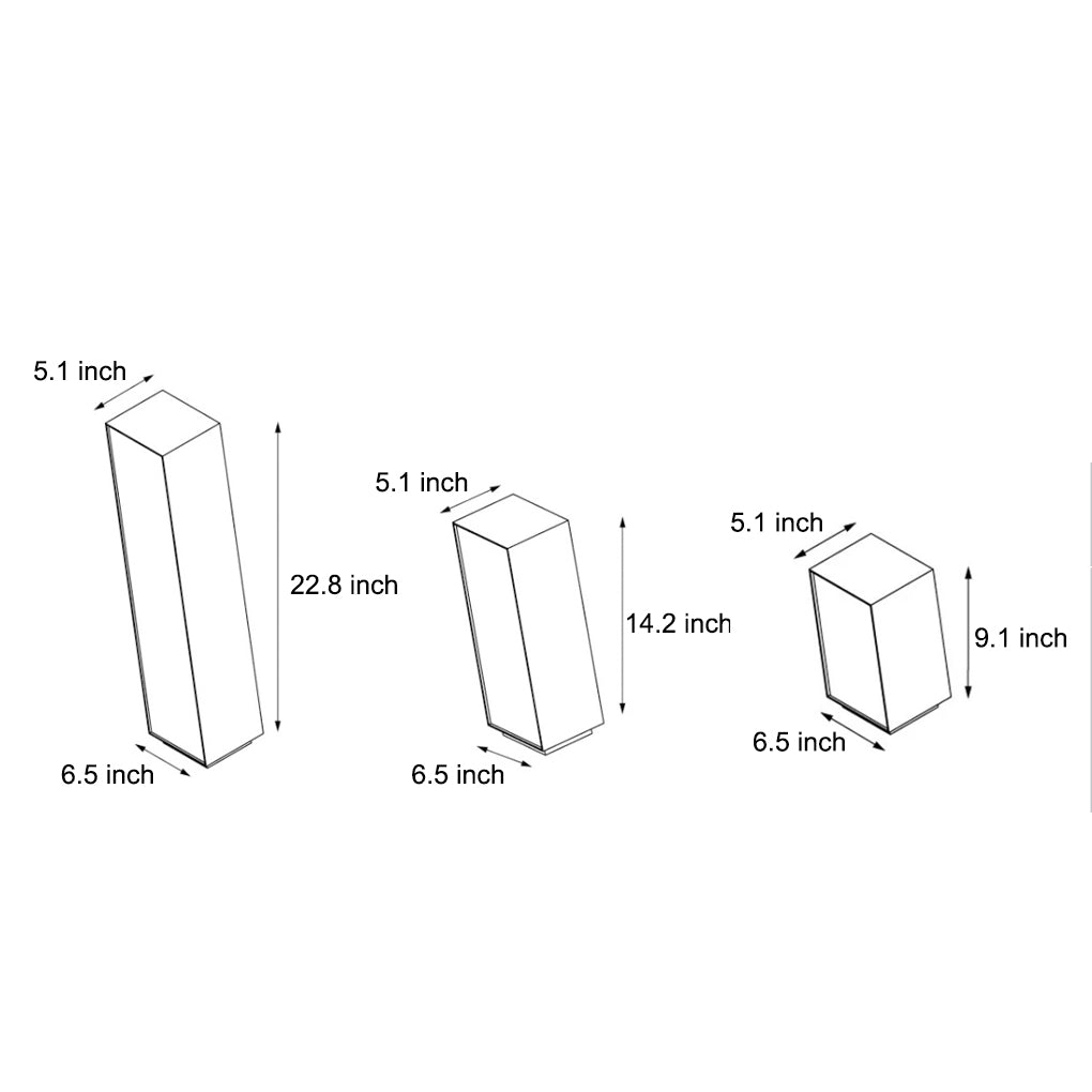 Inclined Creative Waterproof LED Contemporary Exterior Lawn Lamp Pathway Lights, Outdoor Wall Light, detail 5