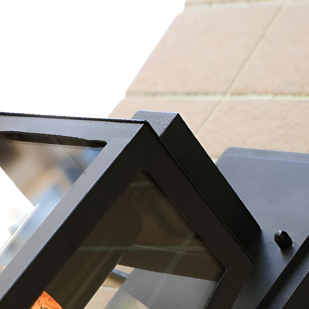 Trapezoidal Waterproof LED Vintage Exterior Wall Light Wall Light Lighting, Outdoor Wall Light, detail 7