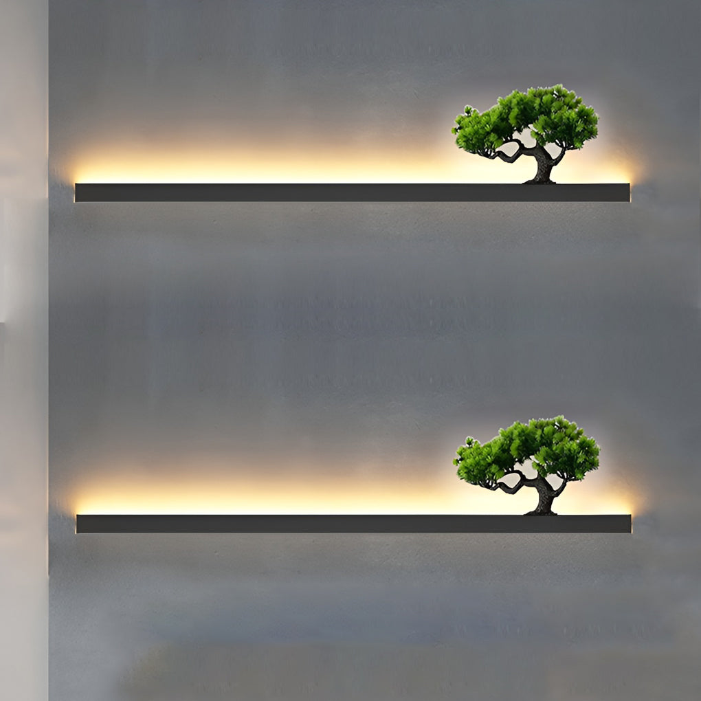 Waterproof Strip Landscape Decorative Contemporary Exterior Wall Fixtures Sconces, Outdoor Wall Light, detail 3
