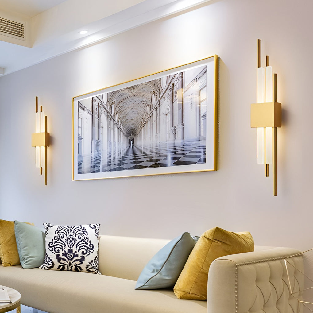 LED Up and Down Lights Postmodern Wall Light, Bedroom Wall Sconce, detail 6