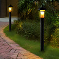 Exterior Waterproof LED Decorative European-style Lawn Lights Garden Lamp, Outdoor Wall Light, Iron, 15"