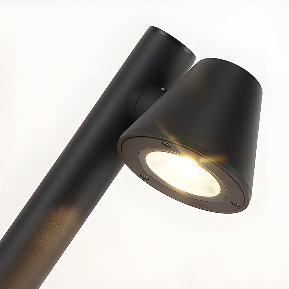 Nut 1/2-LED Exterior Lawn Bollard Light, Outdoor Wall Light, detail 5