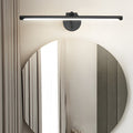 Sleek Rotatable Copper LED Bathroom Vanity Fixture Over Mirror Bath Bar, Bathroom Vanity Light, 15.7"