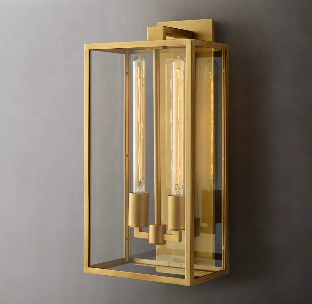 Beckman Wall Light 21", Wall Sconce, Dimensions Overall: 9"