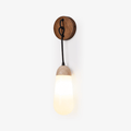 Knot Hearth Wall Light, Hardwired Wall Sconce, Metal, Dia 8cm x H 20cm
