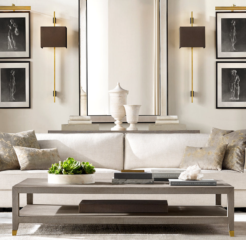 Vela Box Bar Sconce - Box Shade, Bedroom Wall Sconce, detail 9