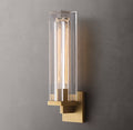 Savile Box Sconce, Bathroom Wall Sconce, Dimensions Overall: 4"