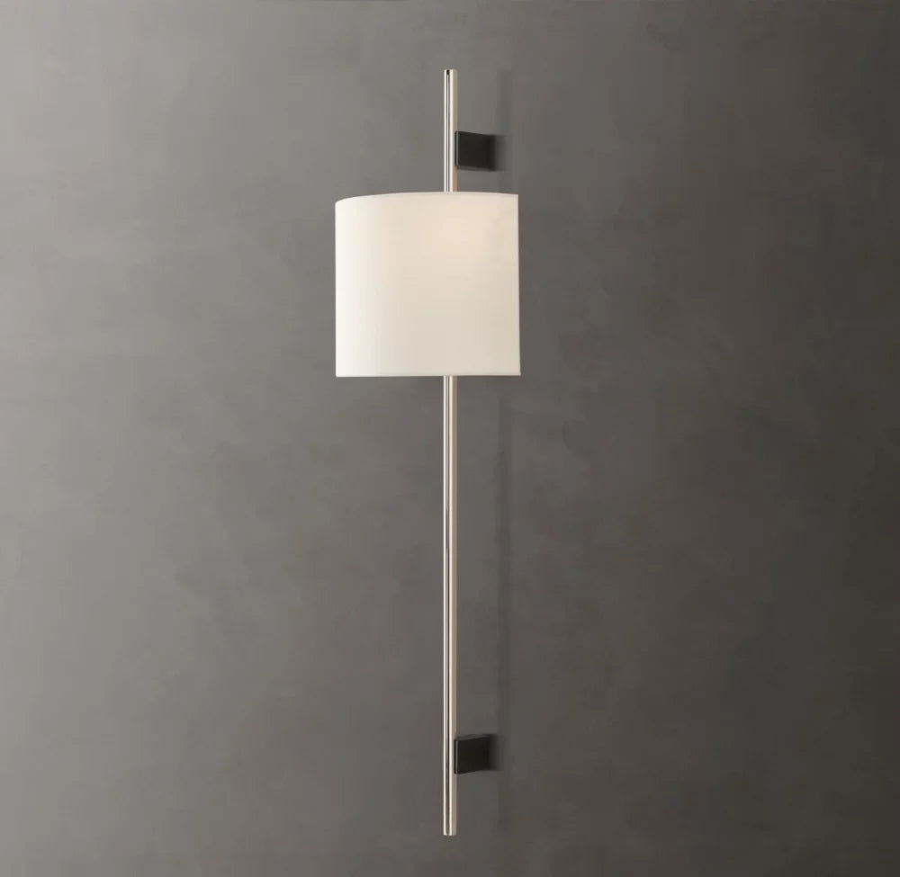 Vela Circular Bar Sconce - Circular Shade, Bedroom Wall Sconce, detail 16