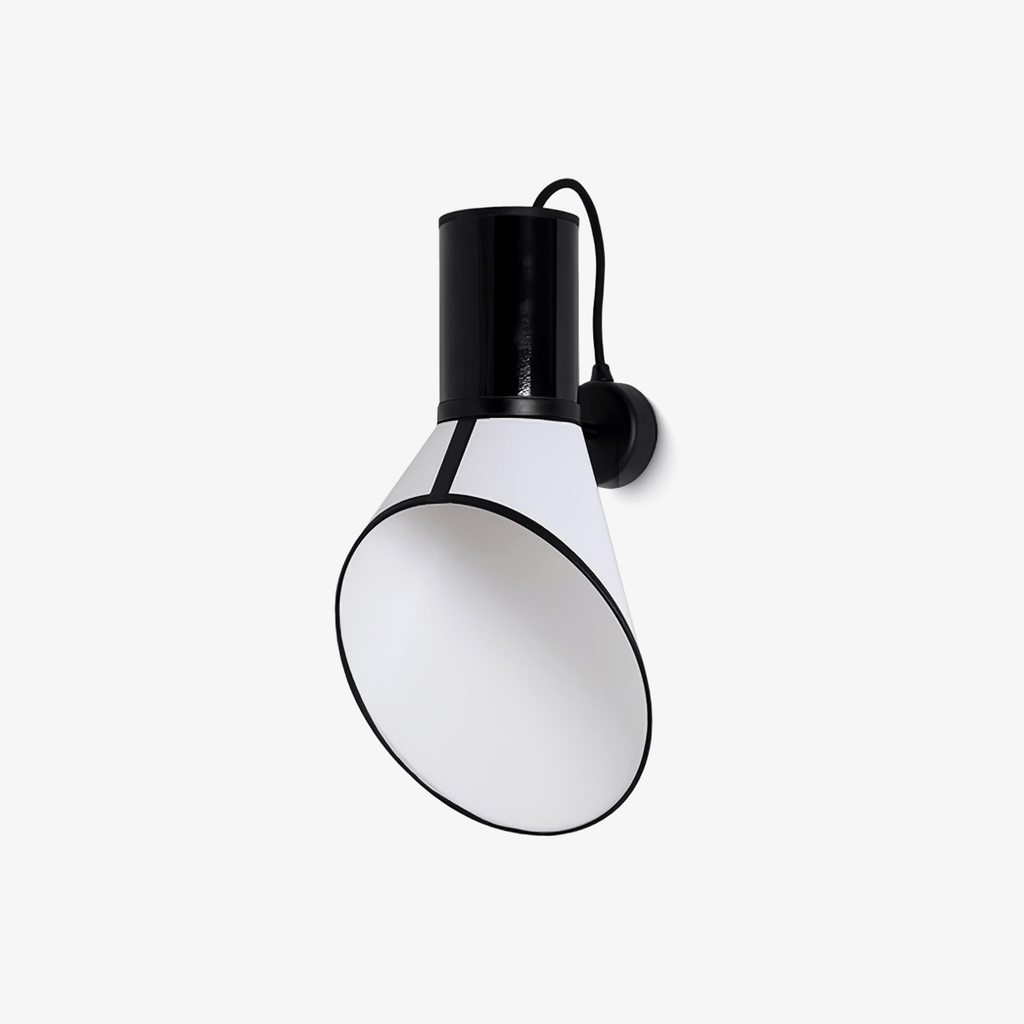 Sketch Line Wall Light - Wall Lamp, Hardwired Wall Sconce, Metal, Dia 27cm x H 45cm