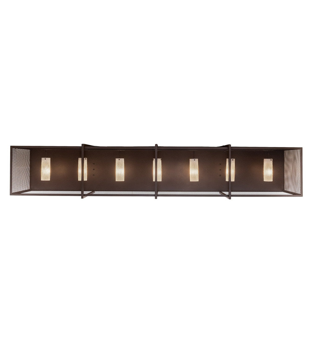 Kitzi 7-Light 18.00" Cafe Noir Wall Sconce detail view 2