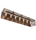 Kitzi 7-Light 18.00" Cafe Noir Wall Sconce front view