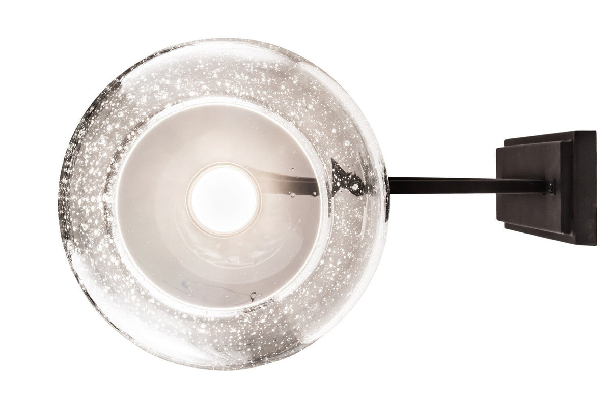 Pastilla 1-Light 30.00" Solar Black LED Wall Sconce detail view 5