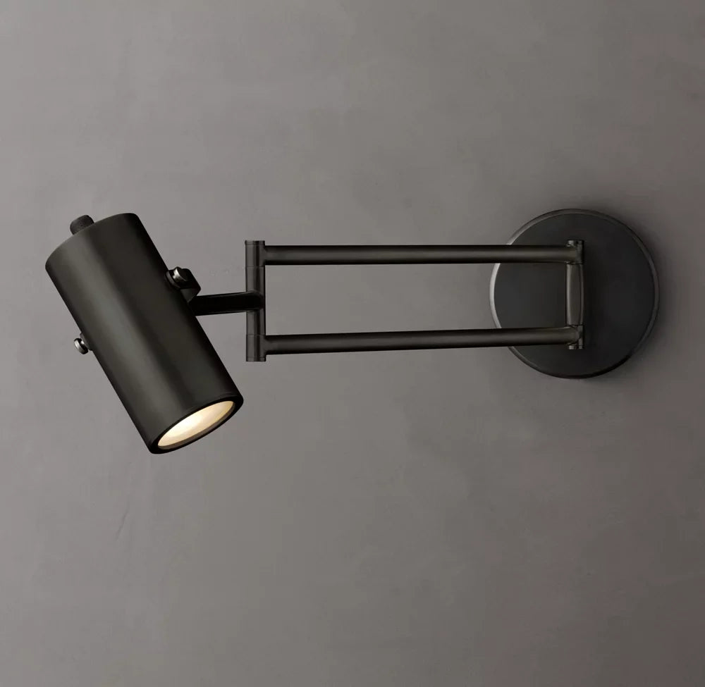 Champeaux Swing-Arm Wall Light, Plug-In Wall Sconce, detail 12