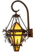 Lone 1-Light 28.00" Vintage Copper Wall Sconce front view