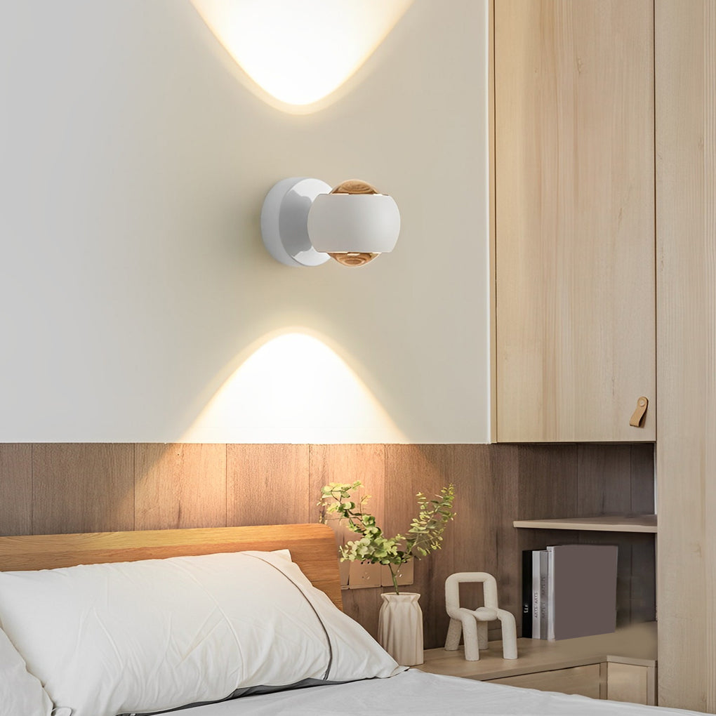 Creative Up and Down Light LED Contemporary Wall Light Wall Washer Lights, Bedroom Wall Sconce, detail 2