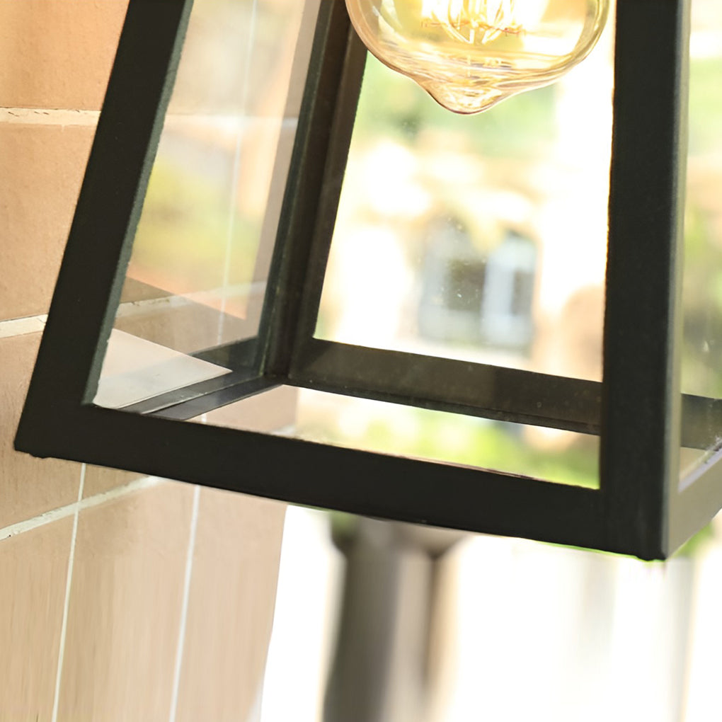 Trapezoidal Waterproof LED Vintage Exterior Wall Light Wall Light Lighting, Outdoor Wall Light, detail 8