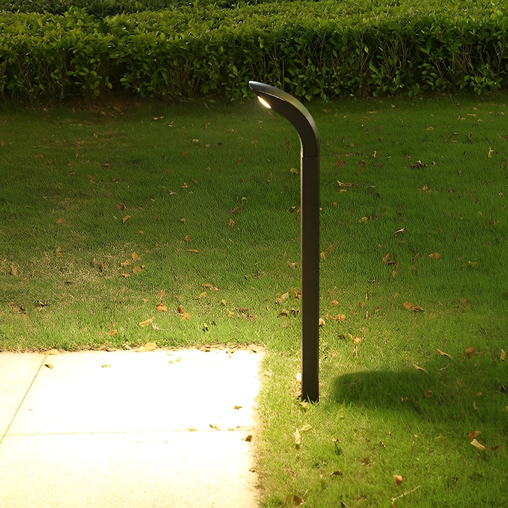 Waterproof IP65 COB LED Black Contemporary Exterior Pathway Lights, Outdoor Wall Light, detail 7