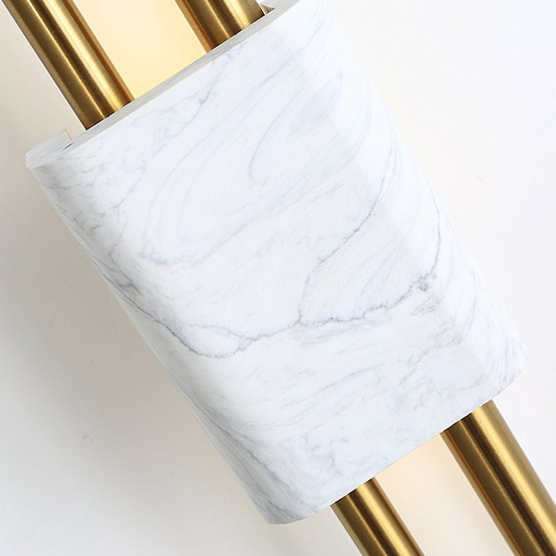 Strips Marbles Creative Premium Postmodern LED Wall Fixtures Fixture Wall Light, Hardwired Wall Sconce, detail 6