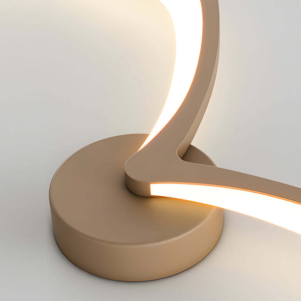 Contemporary Seagull LED Wall Light - Nordic Acrylic Wing Design, Hardwired Wall Sconce, detail 6