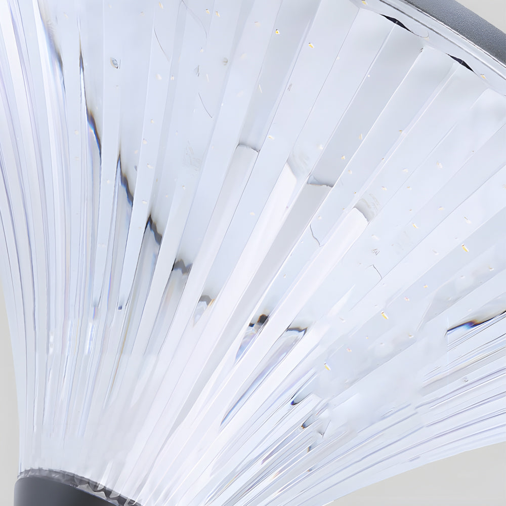 1-Light Black Exterior LED Solar Lamp Post and Pole Street Light, Outdoor Wall Light, detail 9