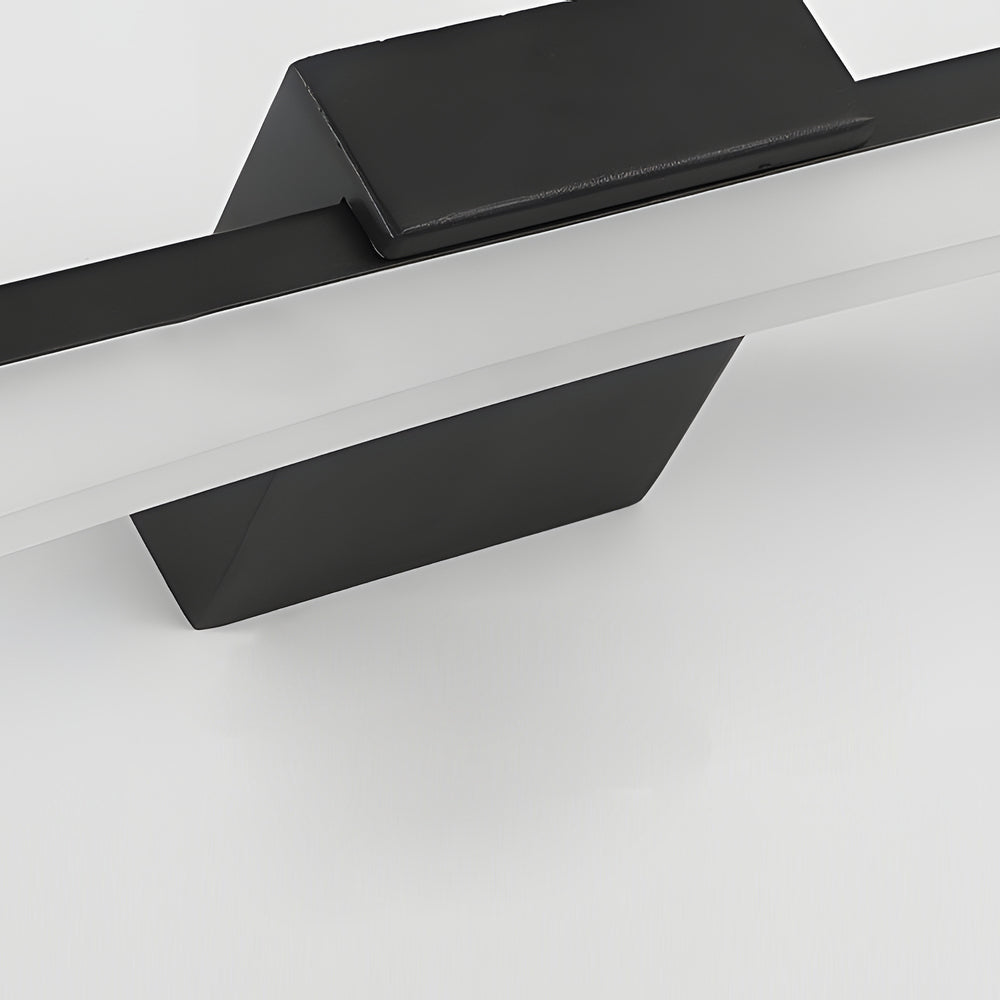 Ultra-Sleek Curved Linear LED Vanity Fixture for Contemporary Bathrooms, Bathroom Vanity Light, detail 6