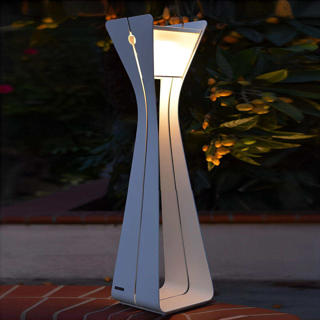 Waterproof Stainless Steel LED Contemporary Solar Pathway Lights Exterior Lamp, Outdoor Wall Light, detail 6