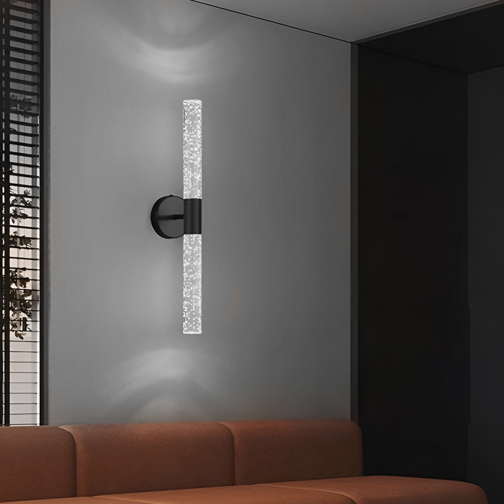 Clean-Lined Strip LED Nordic Wall Light, Bedroom Wall Sconce, detail 5