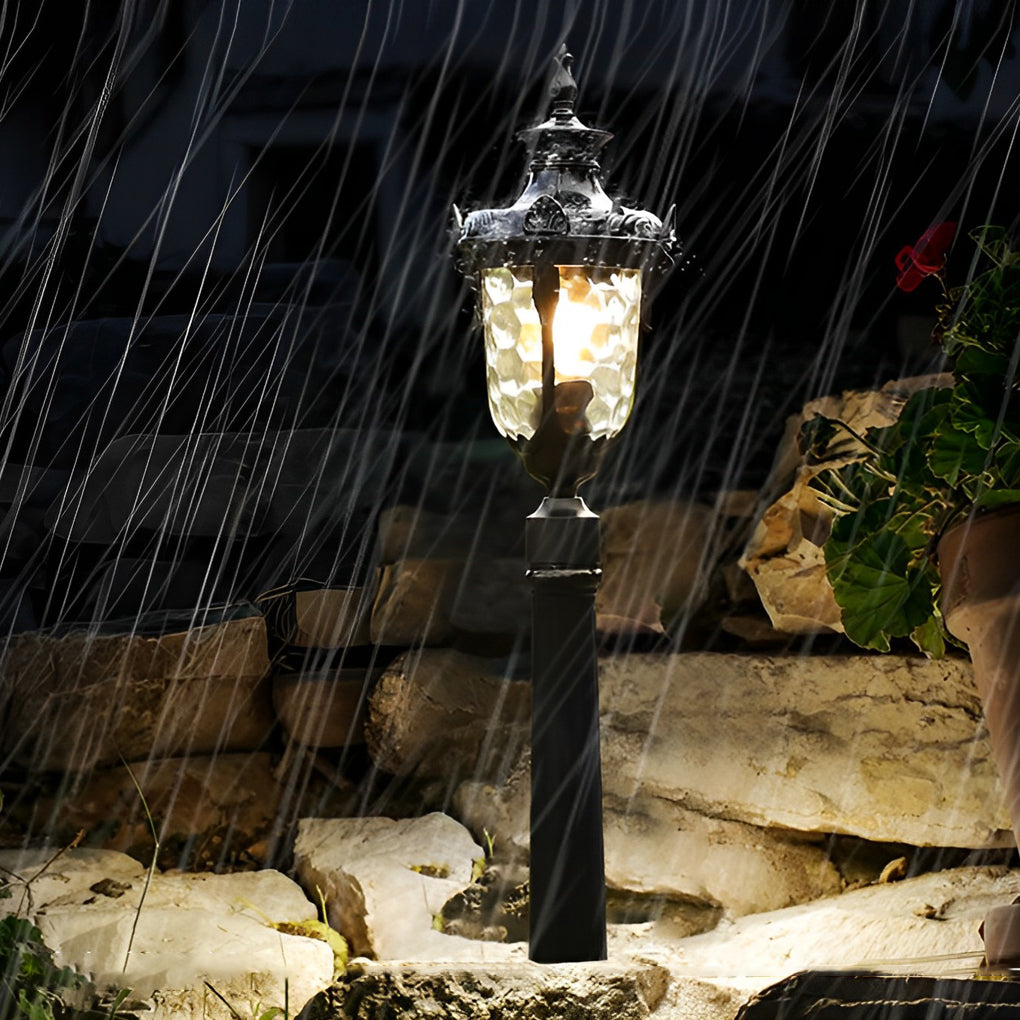 Waterproof European-style Landscape Pathway Light Exterior Lawn Lamp, Outdoor Wall Light, detail 5