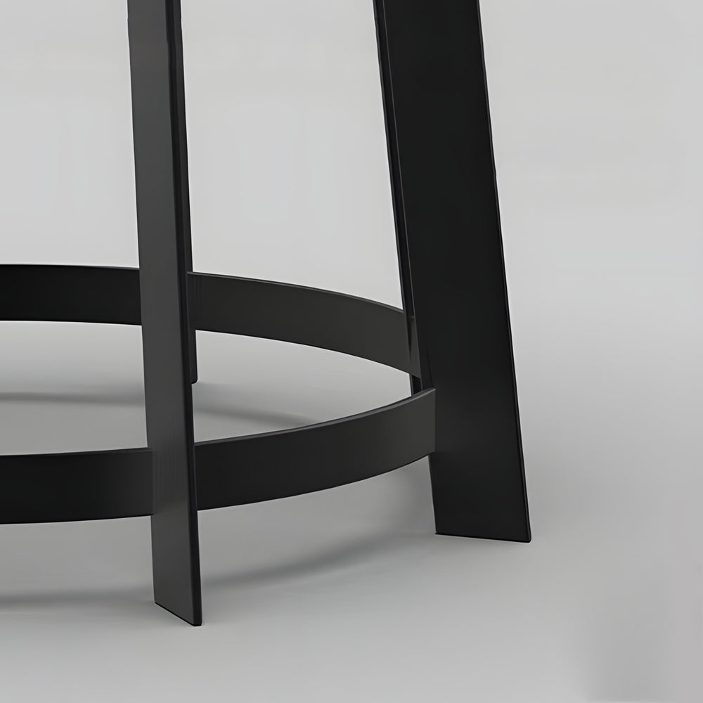 Circular Stool Multifunctional Waterproof LED Black Contemporary Solar Lights, Outdoor Wall Light, detail 6