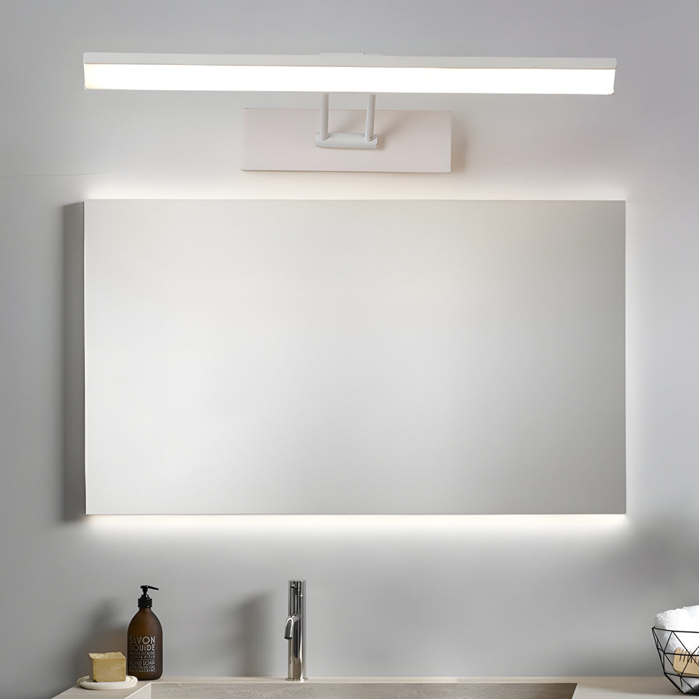 240° Adjustable Linear LED Vanity Fixture with Contemporary Clean-Lined Design, Bathroom Vanity Light, detail 6