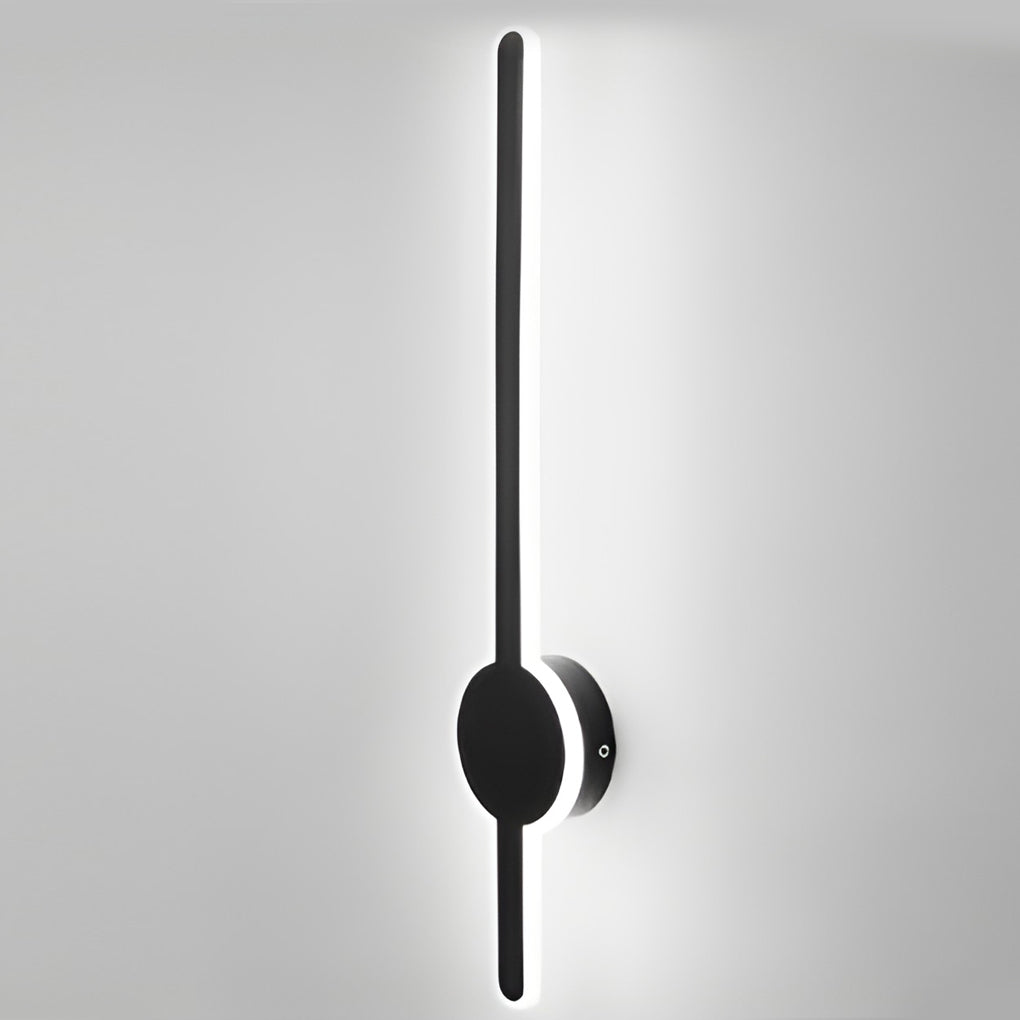 Long Strip LED Contemporary Wall Light, Bedroom Wall Sconce, detail 8