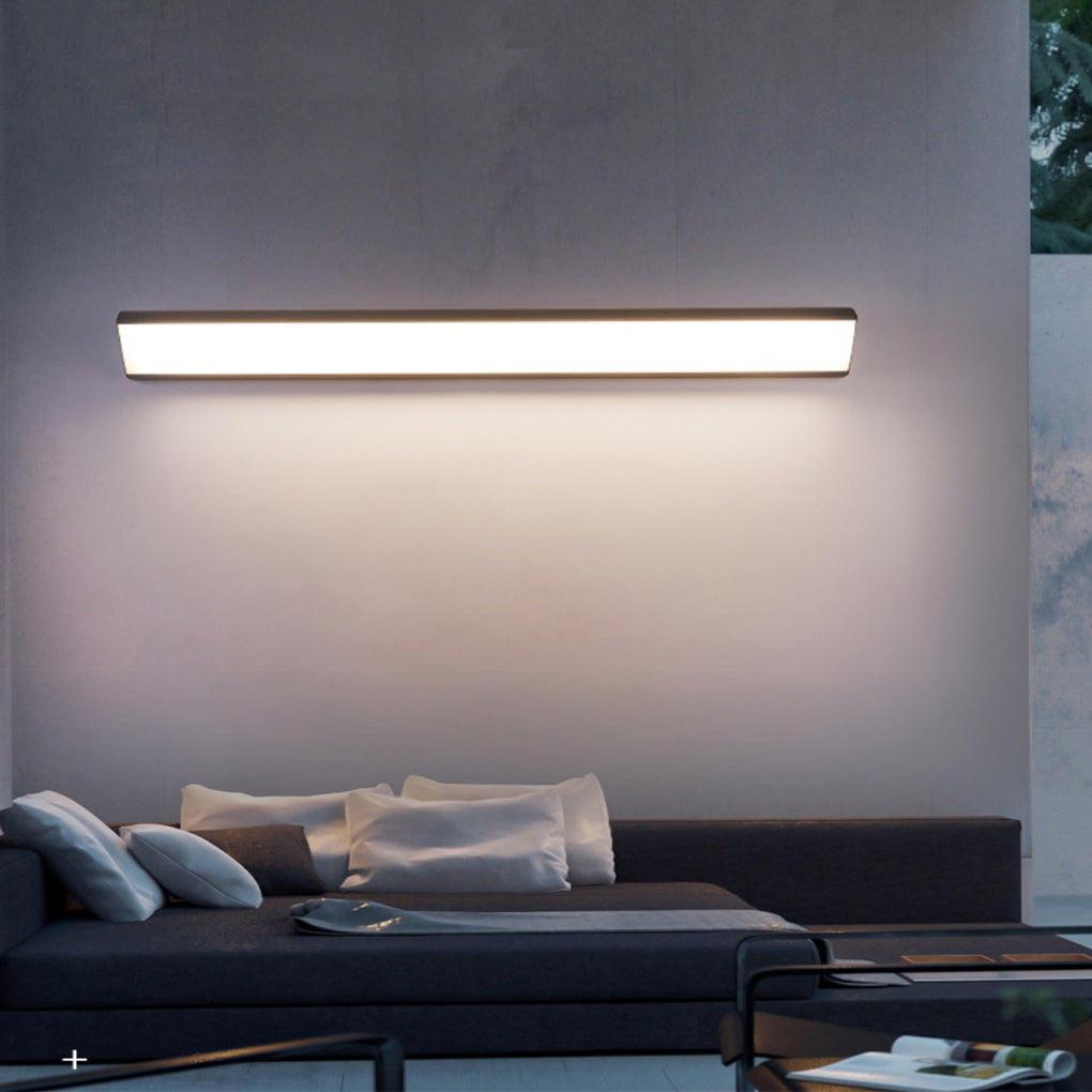 Clean-Lined Waterproof LED Contemporary Exterior Wall Light Fixture Wall Light, Outdoor Wall Light, detail 5