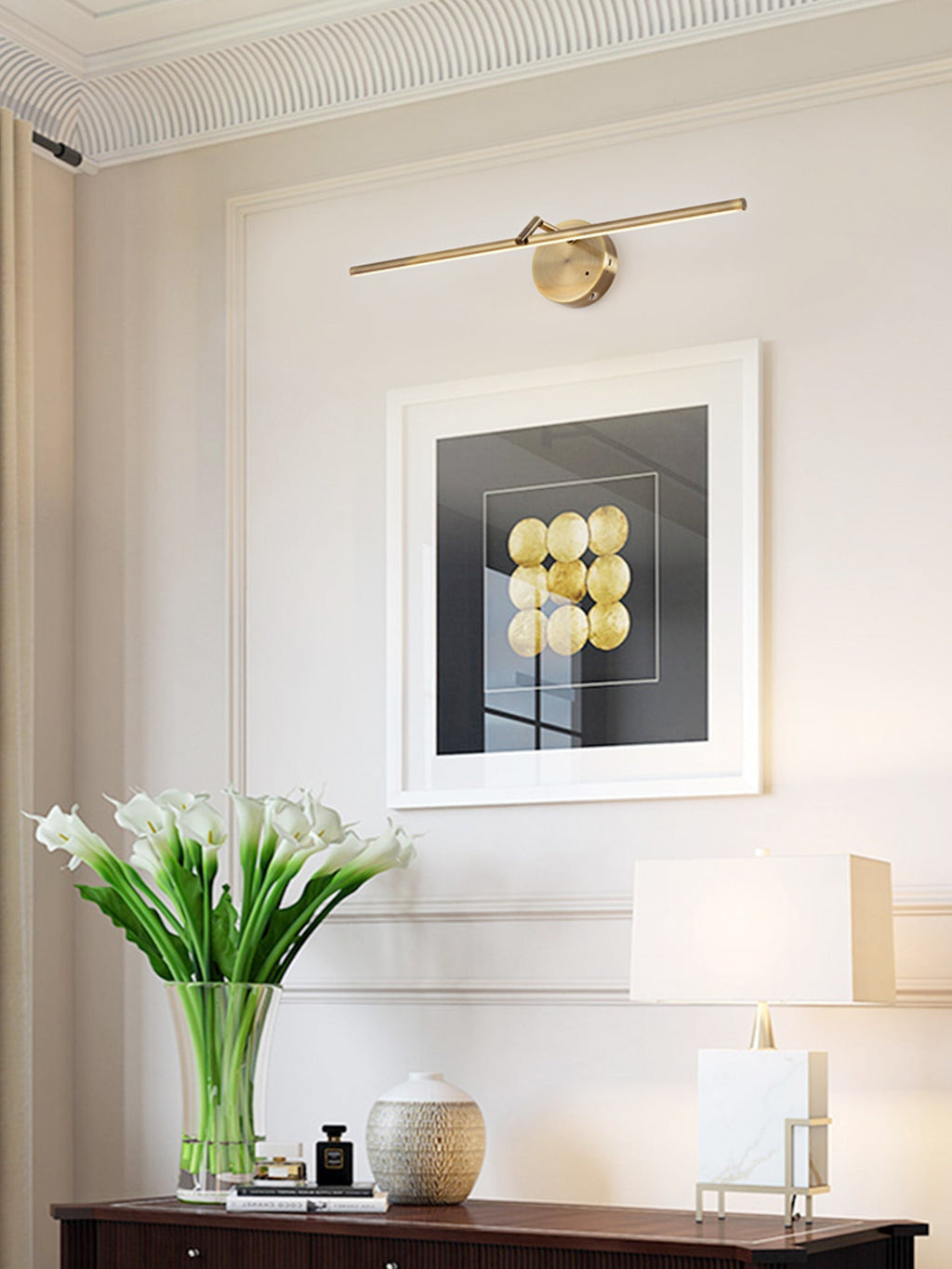 Galleria Slim Rechargeable Wall Light, Bathroom Wall Sconce, detail 9