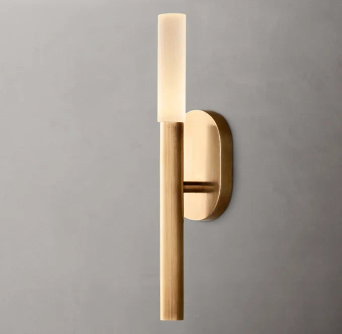 Rousseau Wall Light - 3"W x 5"H, Bathroom Wall Sconce, detail 15