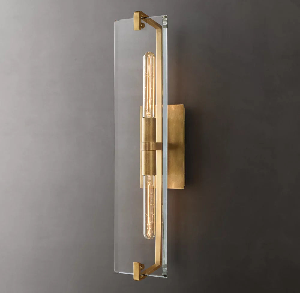 Marbuzet Linear Wall Light, Bathroom Wall Sconce, 5"W x 4"D