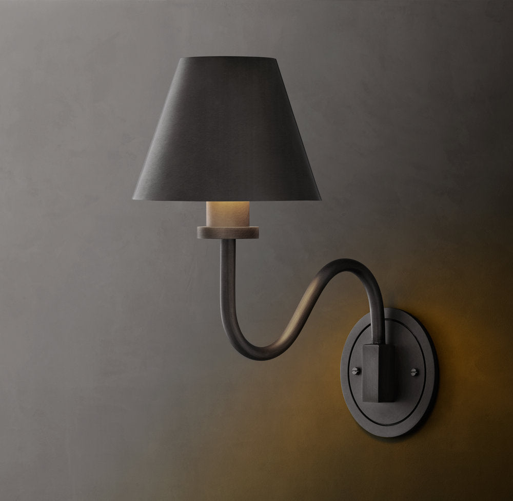 Clarence Wall Light, Bedroom Wall Sconce, detail 13